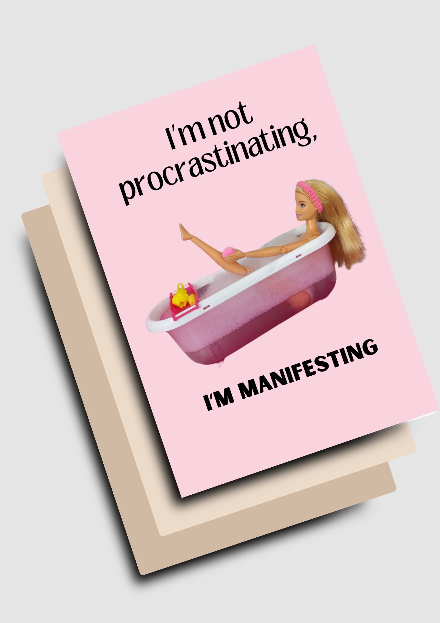 'I'm Manifesting' Картичка