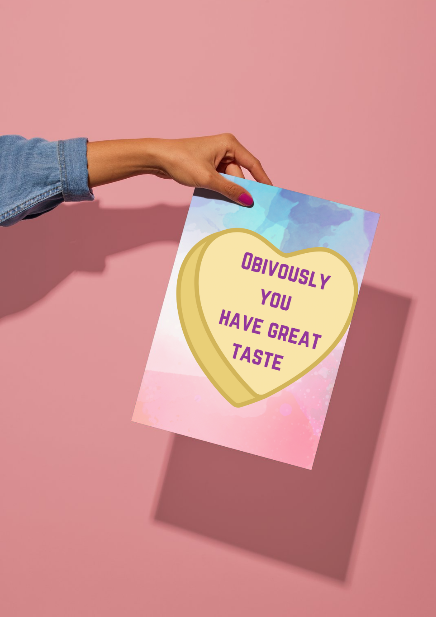 'Obviously You Have Great Taste' Картичка