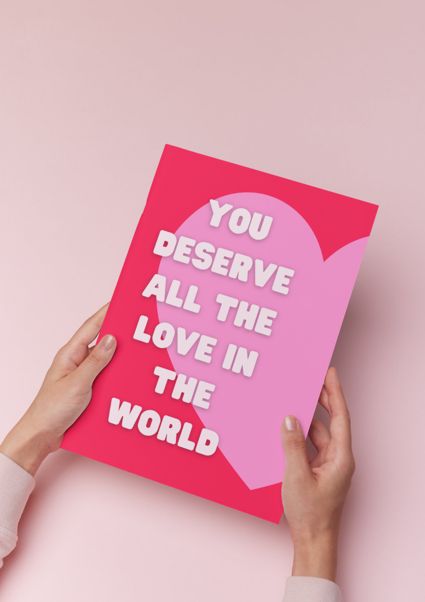 'All the Love in the World' Картичка