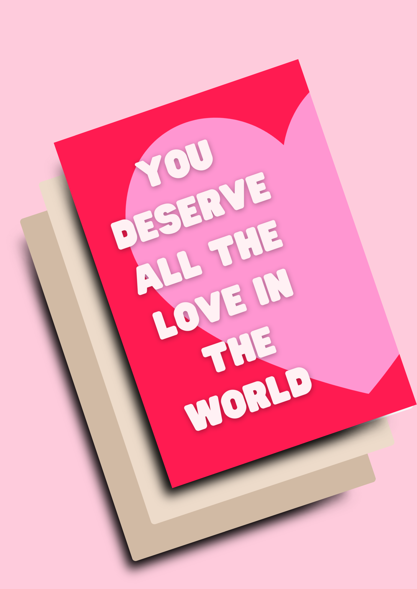 'All the Love in the World' Картичка