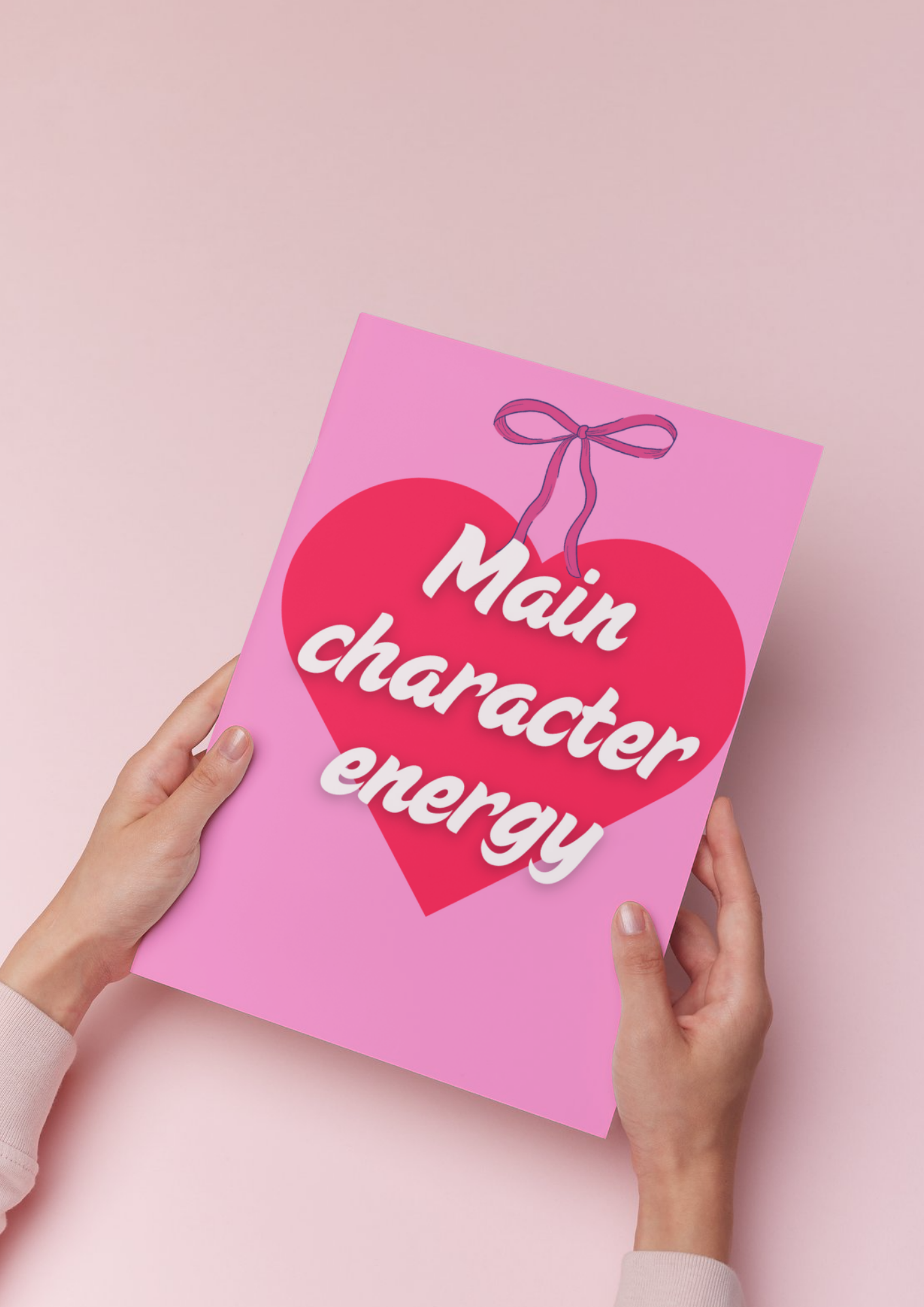 'Main Character Energy' Картичка