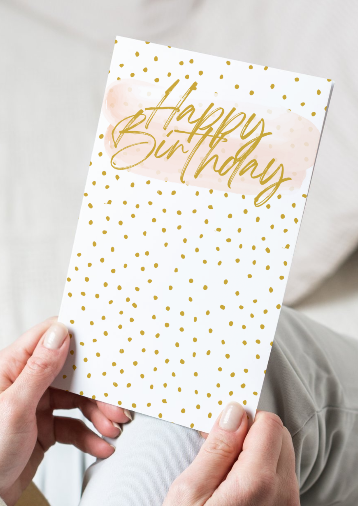 Happy Birthday класическа картичка