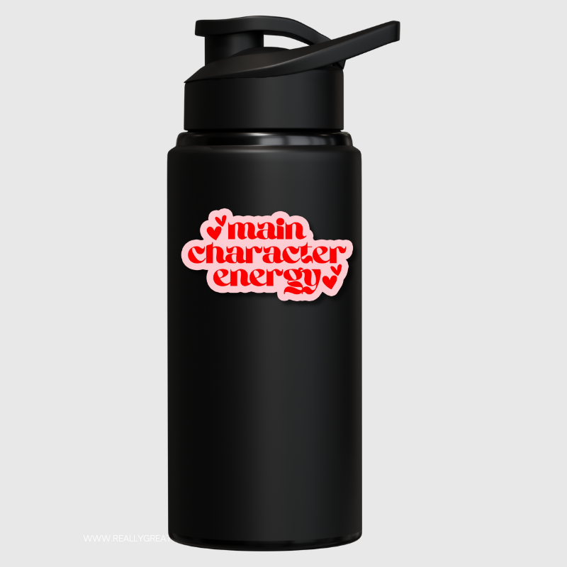 Main Character Energy стикер