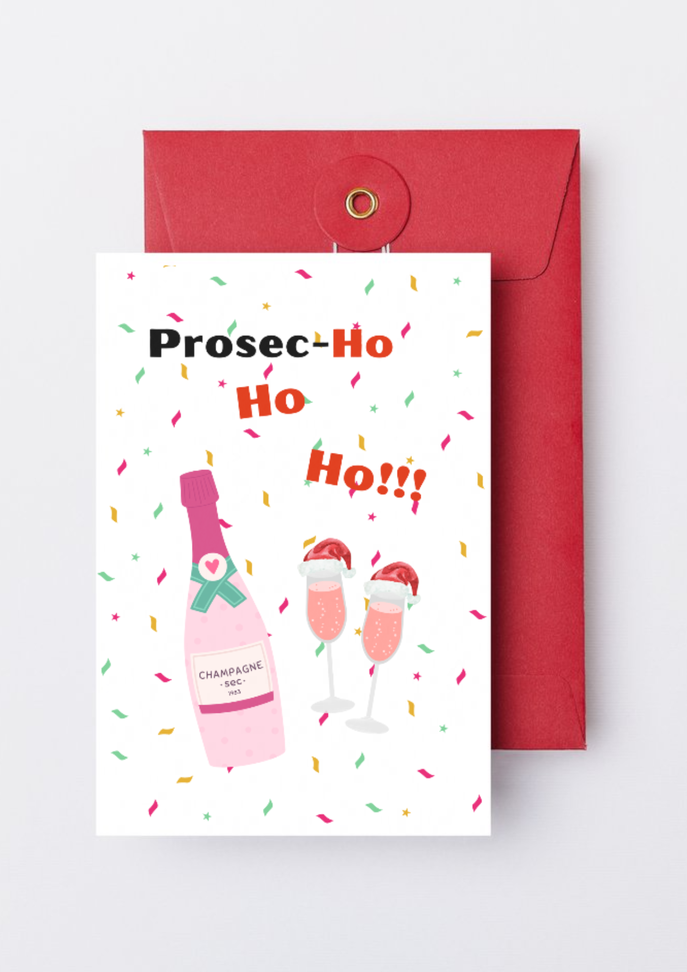 Procec-HO HO HO картичка