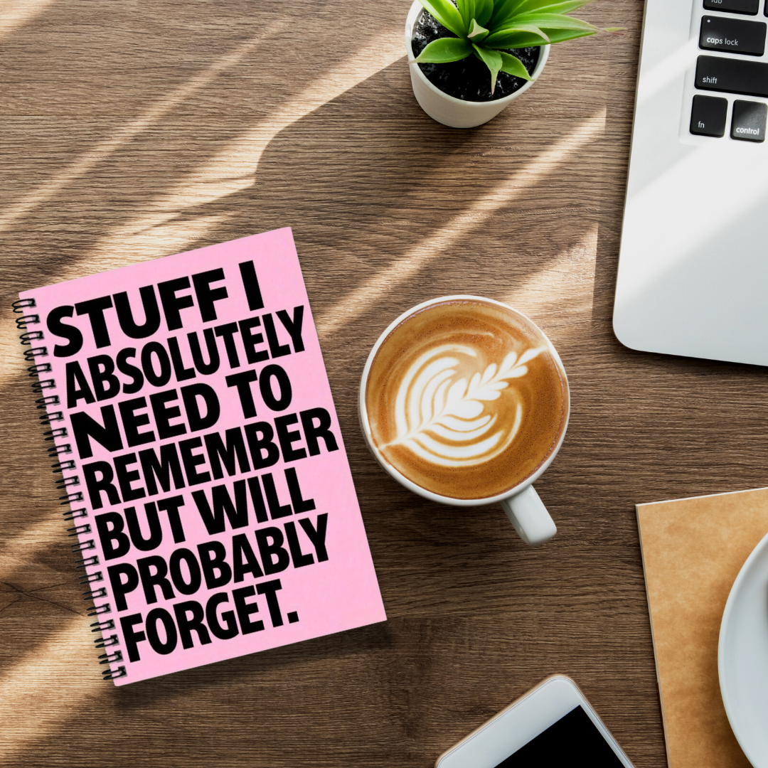 Тетрадка "Stuff I Absolutely Need to Remember"