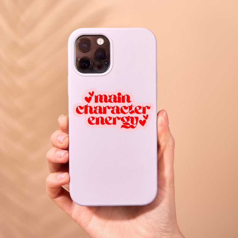 Main Character Energy стикер