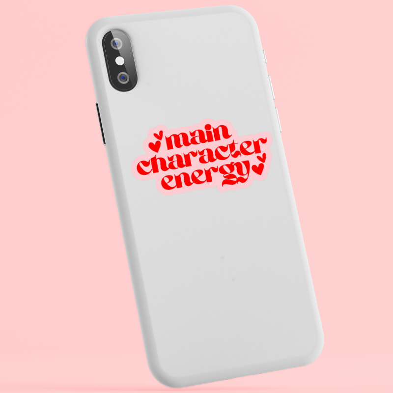 Main Character Energy стикер