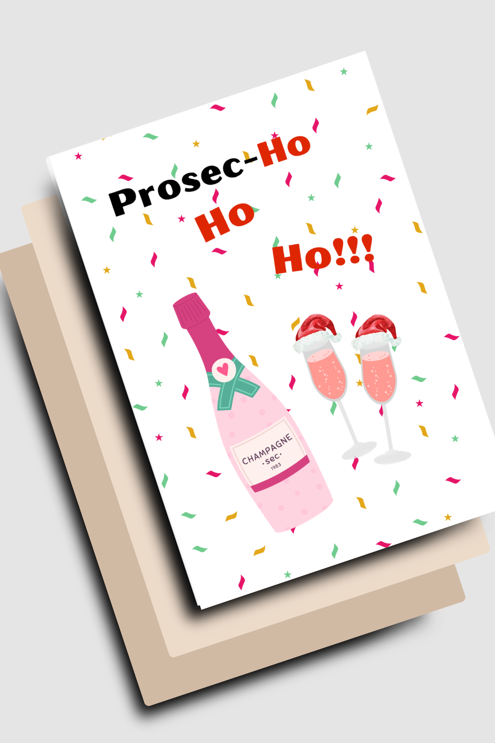 Procec-HO HO HO картичка