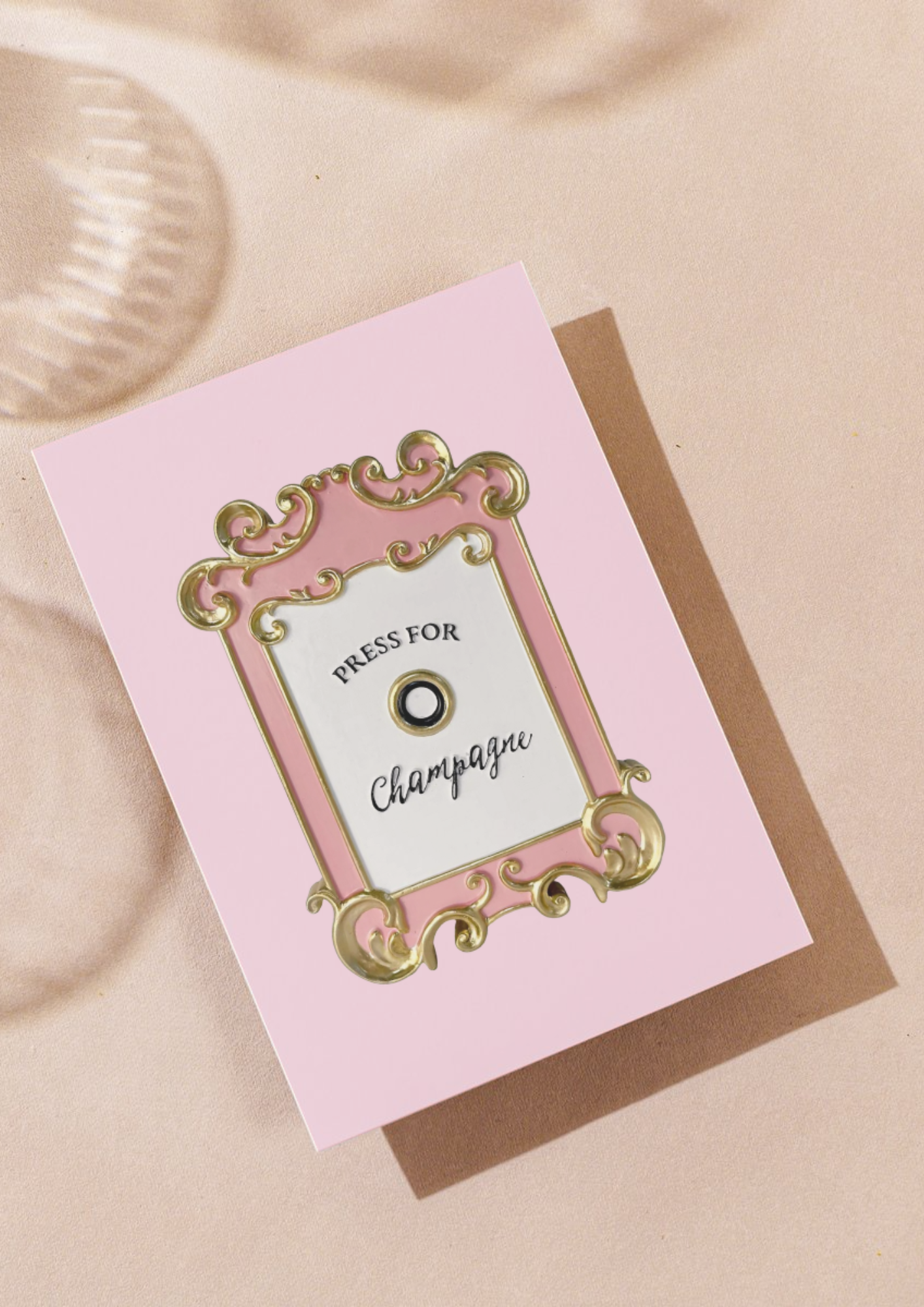 Press for Champagne Картичка