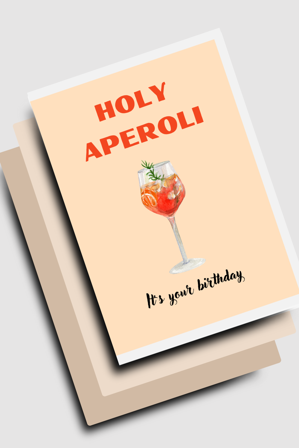 Holy Aperoli Картичка