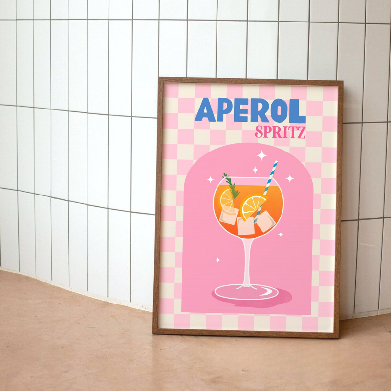 Комплект постери "The Cocktail Trio" 40 x 60 cm