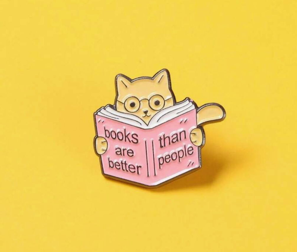 Books Are Better Пин