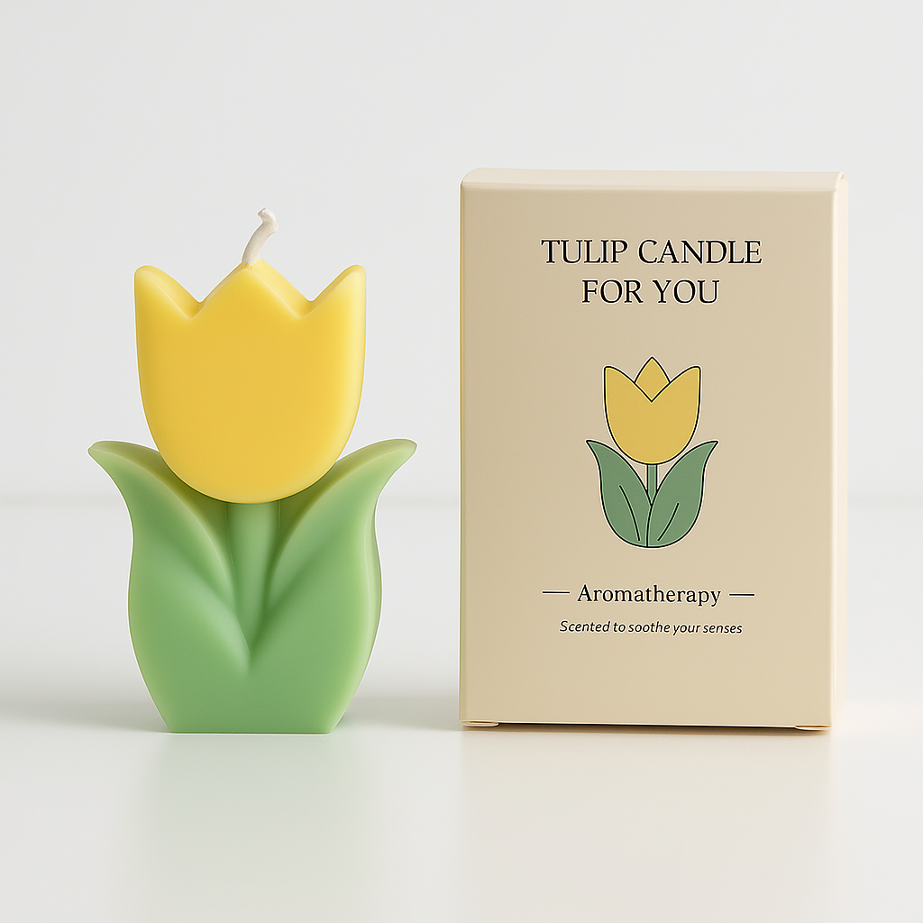 Ароматна свещ „Yellow Tulip"