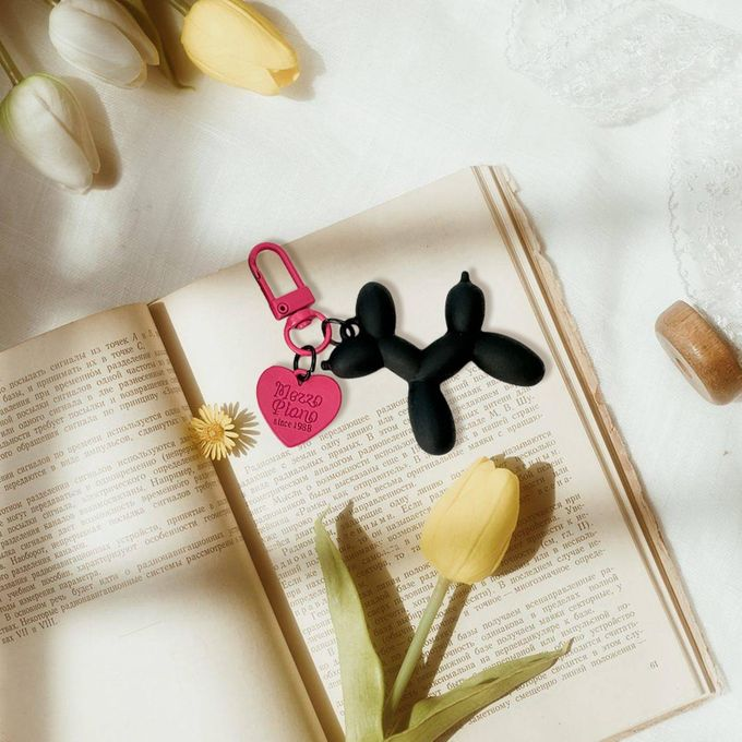 Ключодържател Balloon Dog Black Matte