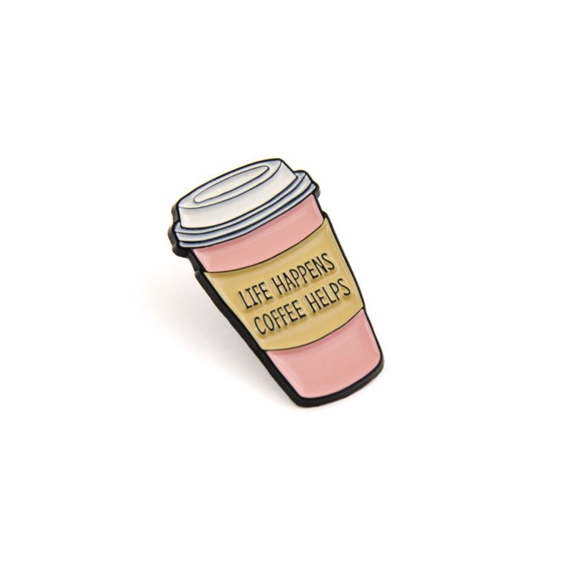 Life Happens, Coffee Helps пинче