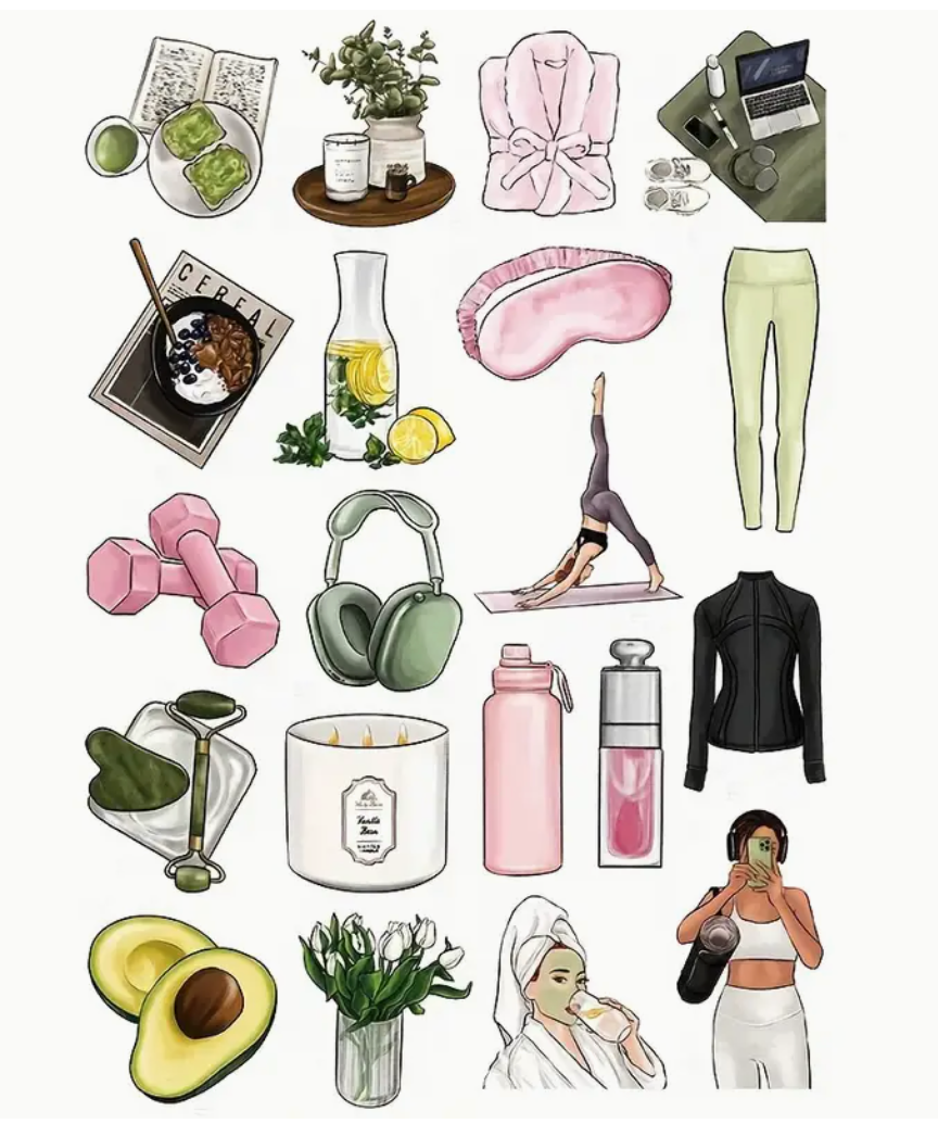 Fit & Healthy Стикери