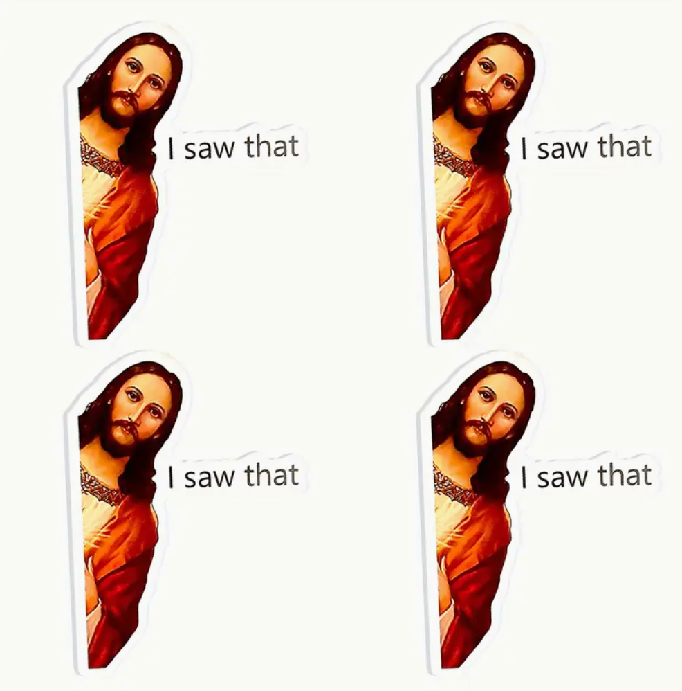'I Saw That' стикер