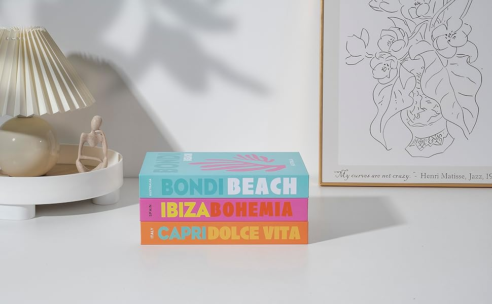 Ibiza, Bondi, Capri Декоративни Книги