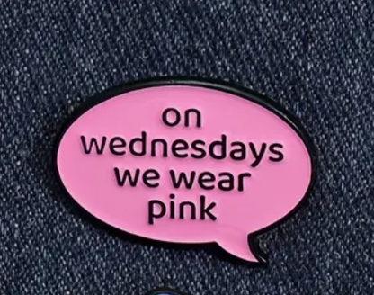 On Wednesdays We Wear Pink Пин