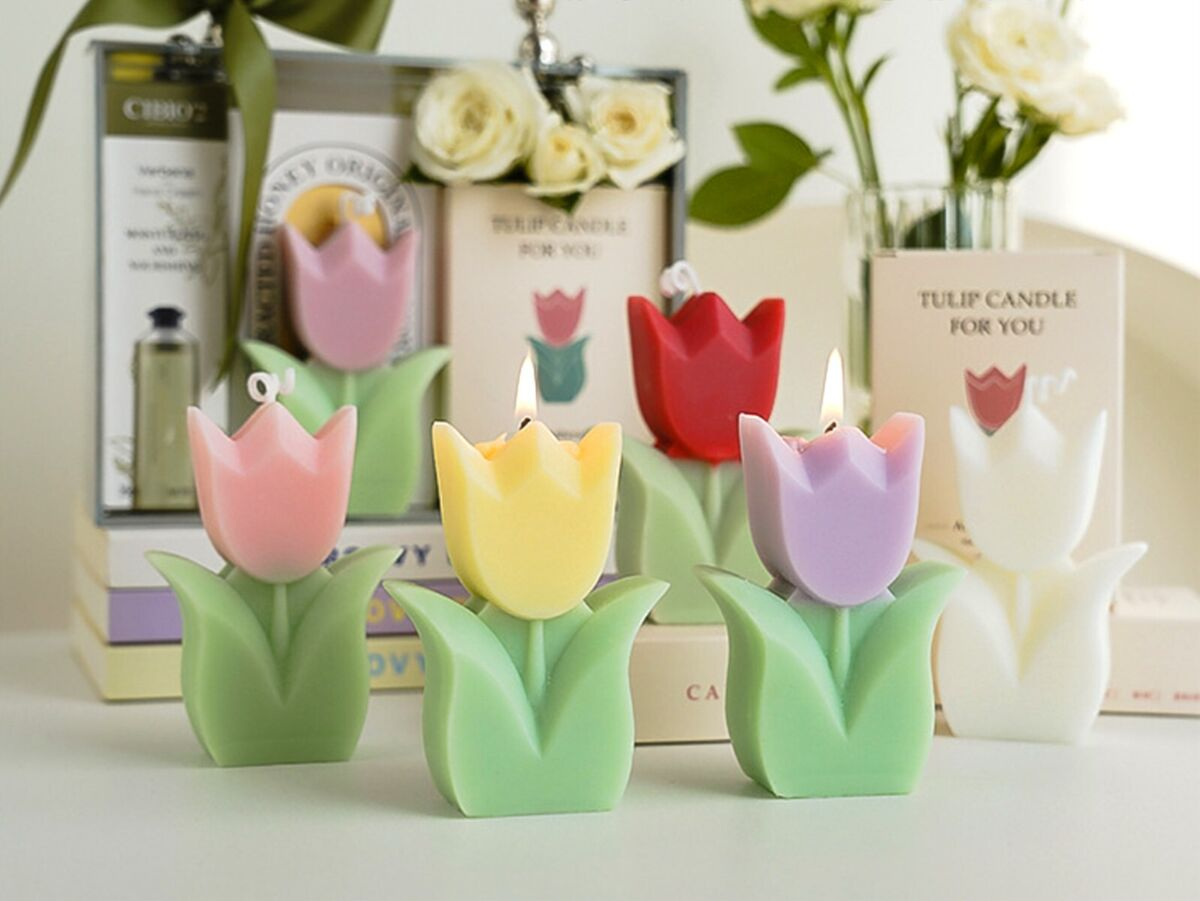 Ароматна свещ „Yellow Tulip"