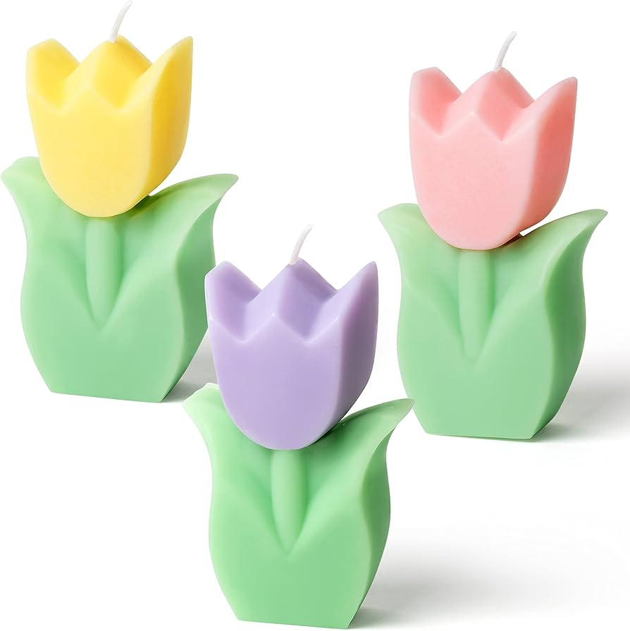 Ароматна свещ „Purple Tulip“