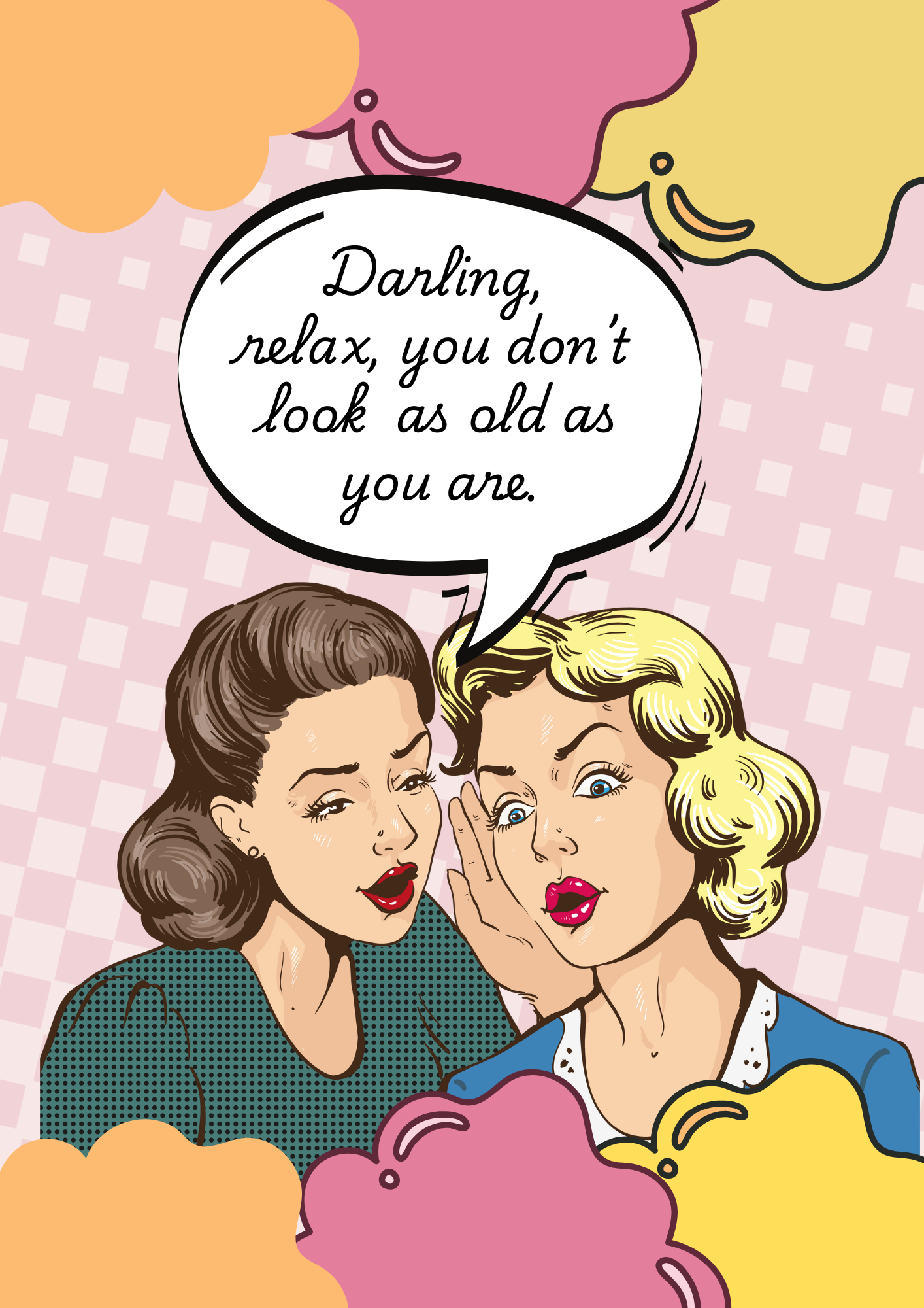Darling, relax Картичка