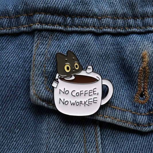 "No Coffee, No Workee" пинче