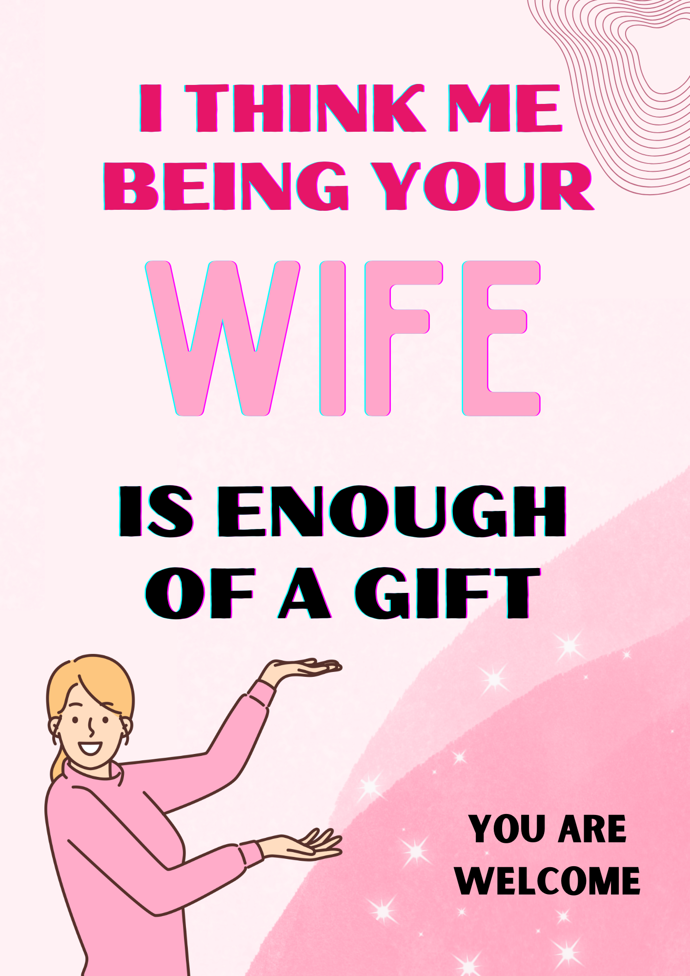 Wifey calling Картичка