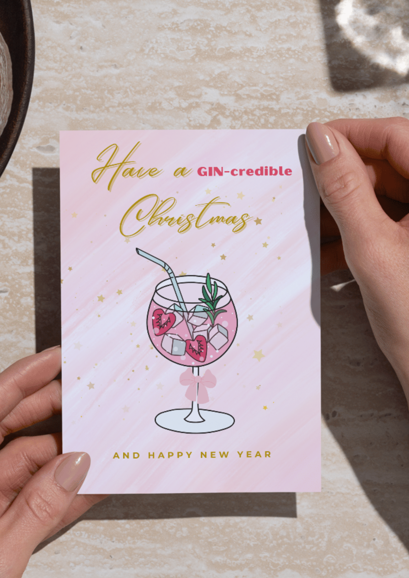 Gin-credible Christmas Картичка