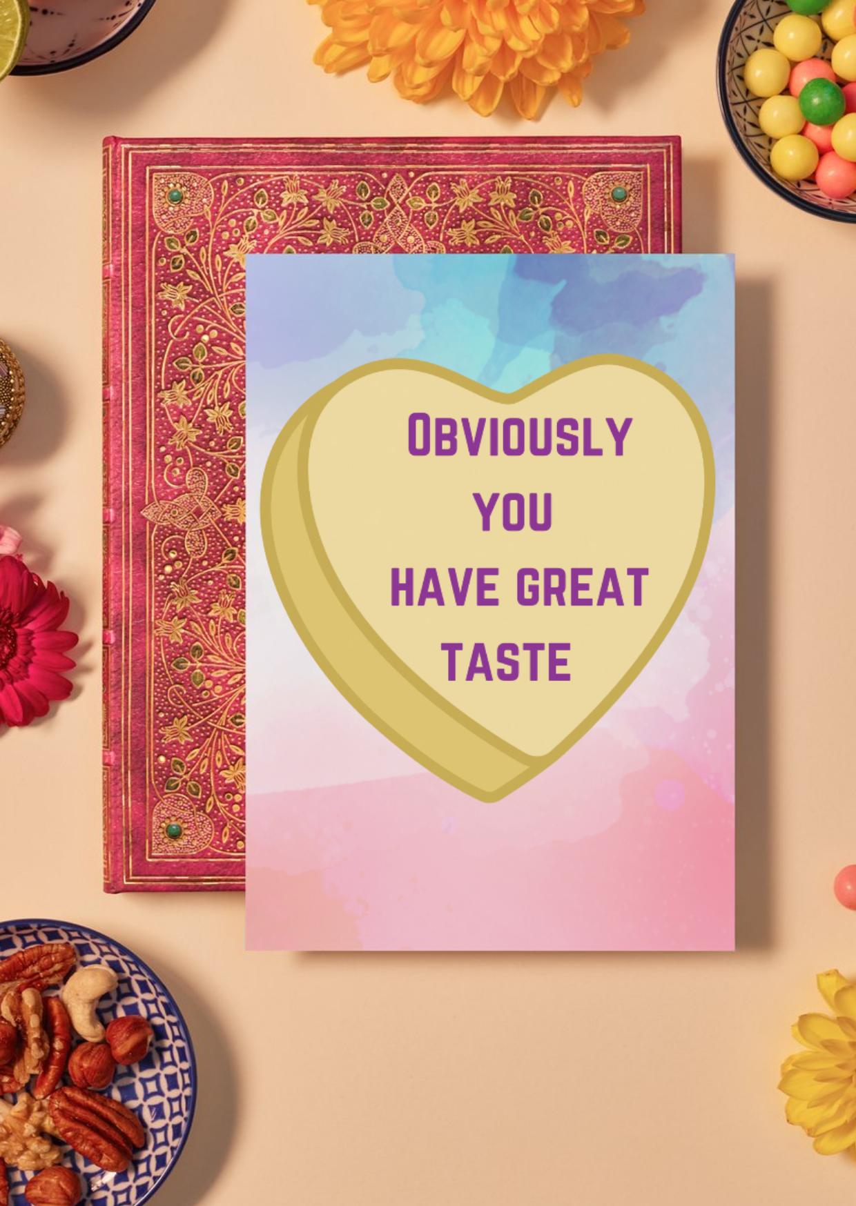 'Obviously You Have Great Taste' Картичка