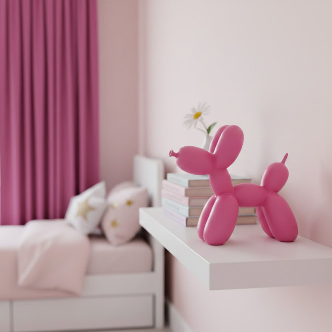 Balloon Dog Цикламена фигура