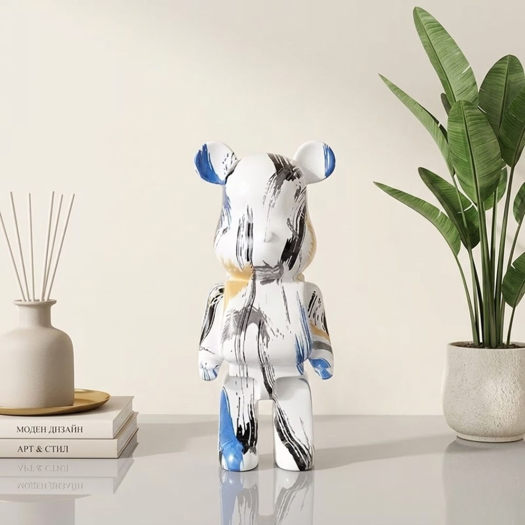 Stylish Teddy Керамична Арт Фигура