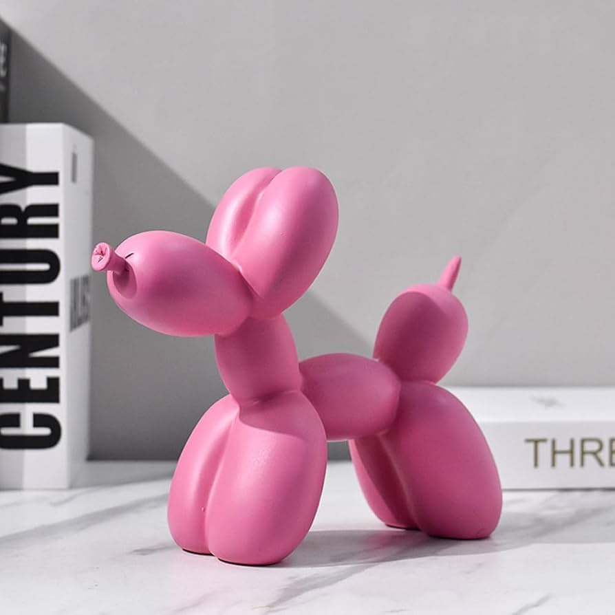 Balloon Dog Цикламена фигура