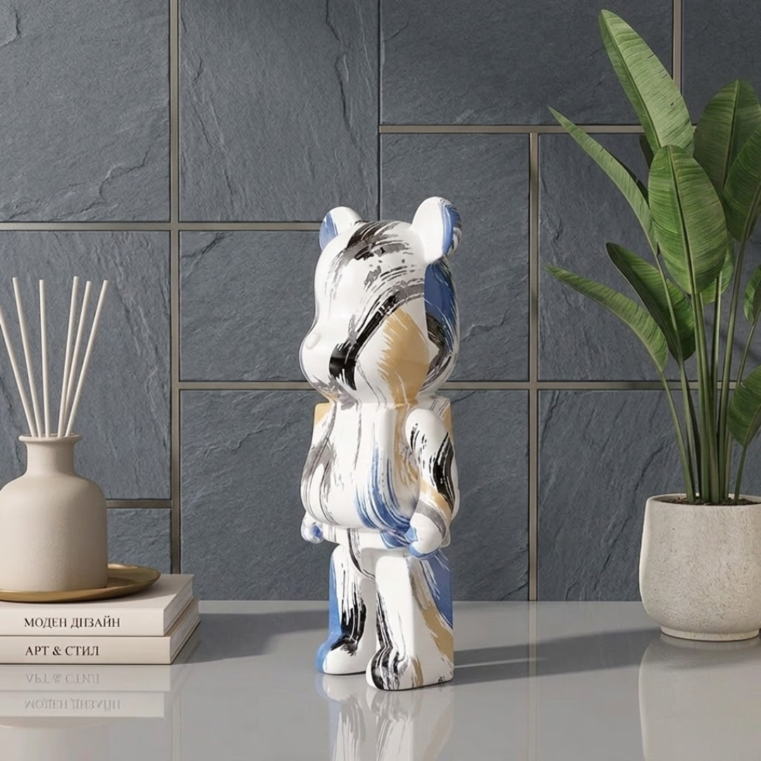 Stylish Teddy Керамична Арт Фигура