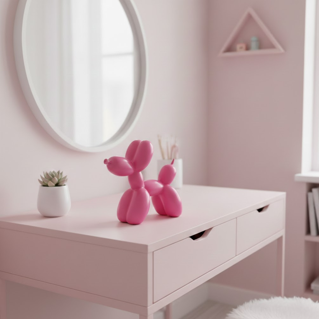 Balloon Dog Цикламена фигура