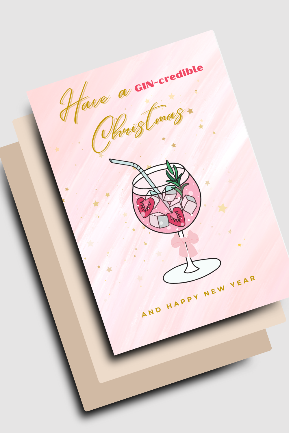 Gin-credible Christmas Картичка