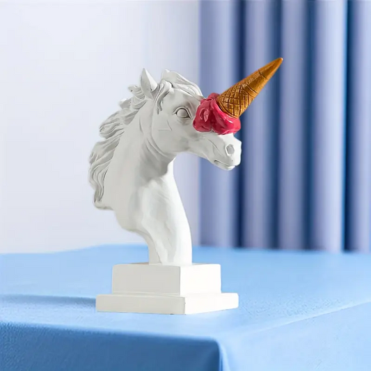 Unicorn Ice Cream Скулптура Цикламено