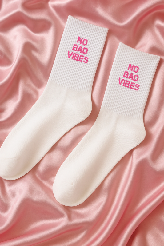 'No bad vibes' чорапи