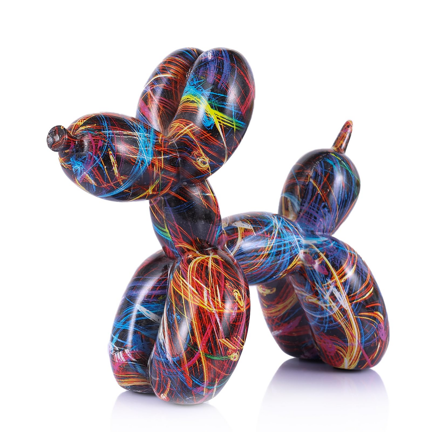 Neon Vibe Balloon Dog Фигура