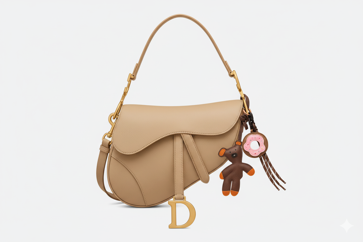 Teddy Bear & Donut Висулка