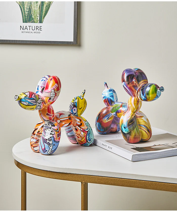 Graffiti Balloon Dog Фигура