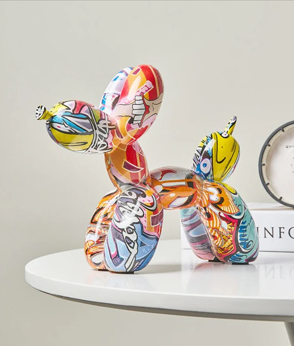 Graffiti Balloon Dog Фигура