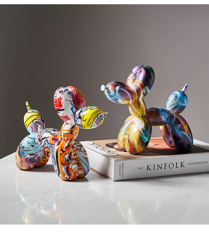 Graffiti Balloon Dog Фигура