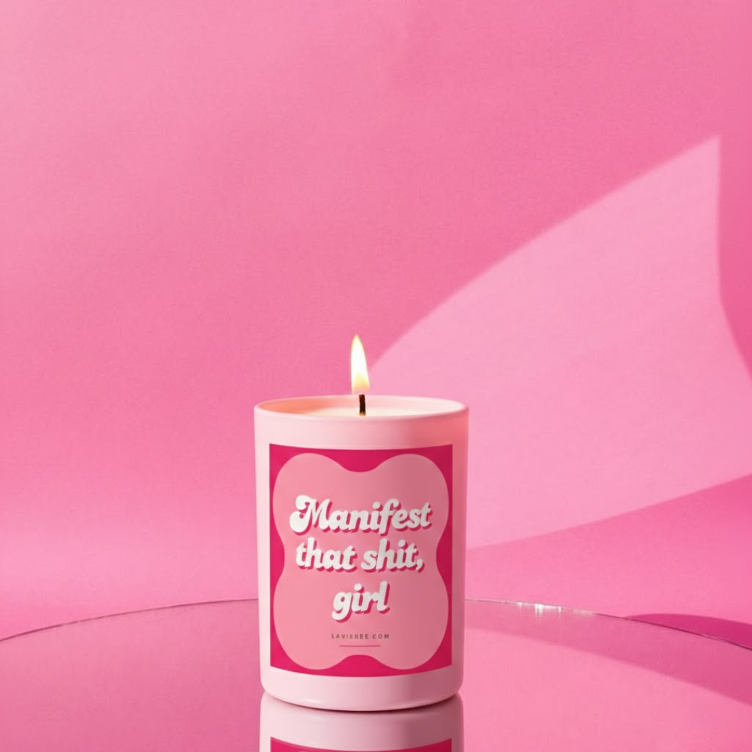 “Manifest that shit, girl” ароматна свещ