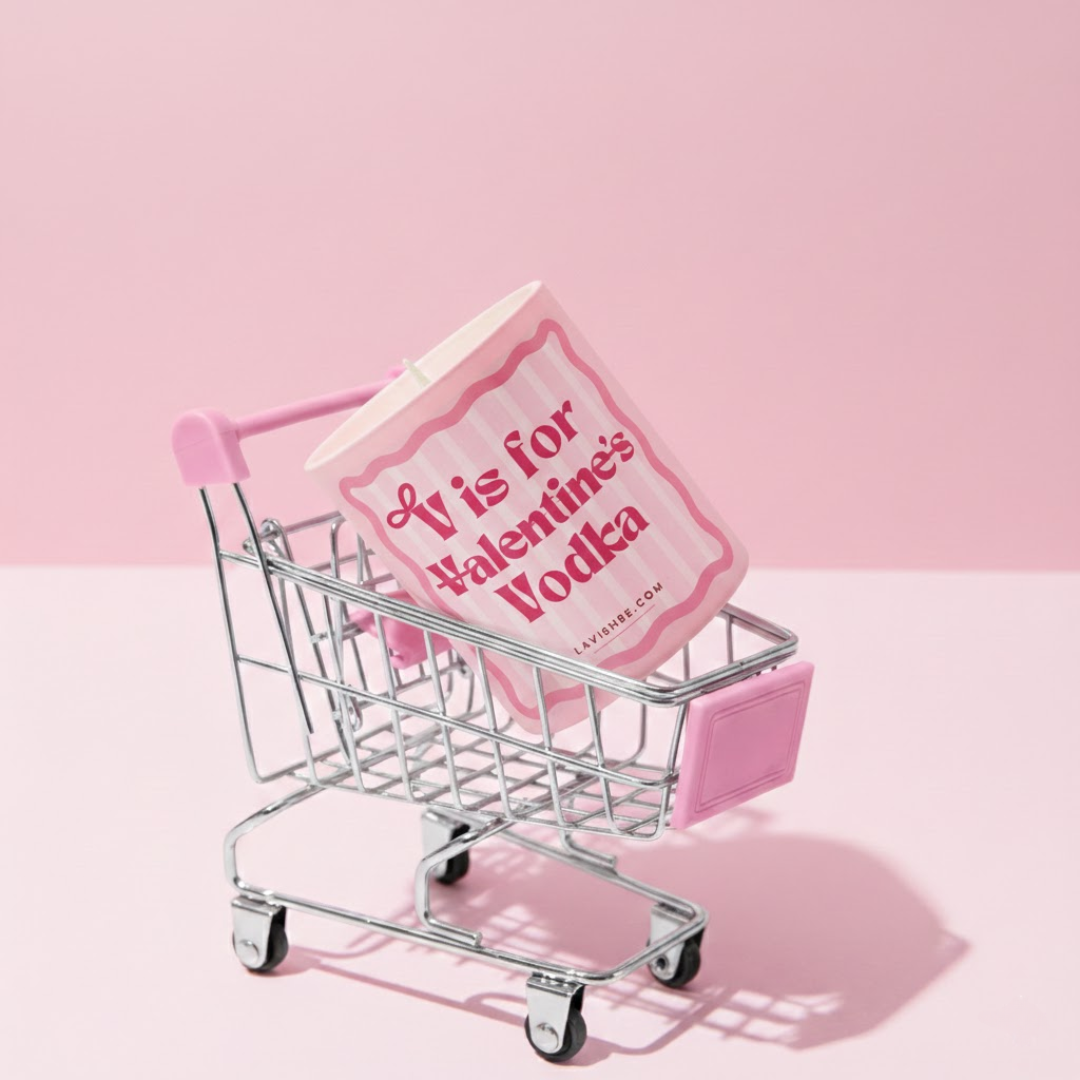 “V is for Valentine’s / Vodka” ароматна свещ