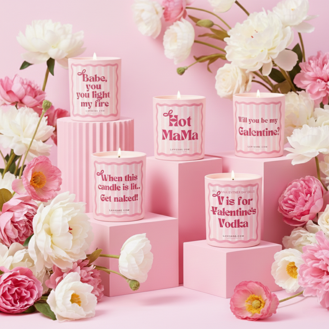 “V is for Valentine’s / Vodka” ароматна свещ