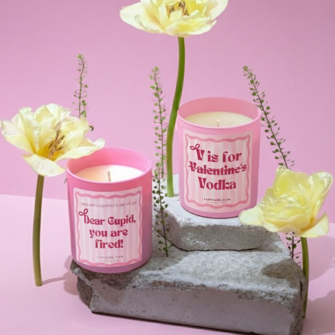 “V is for Valentine’s / Vodka” ароматна свещ