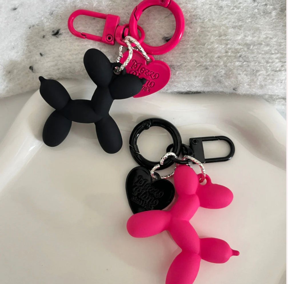 Ключодържател Balloon Dog Black Matte