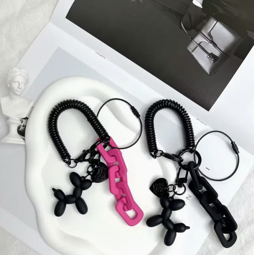 Balloon Dog Ключодържател с разтегаема верижка