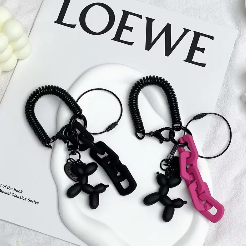 Balloon Dog Ключодържател с разтегаема верижка